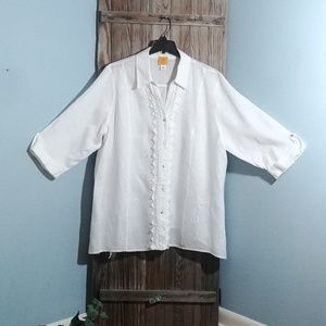 Ruby Rd Woman Blouse Size 2X